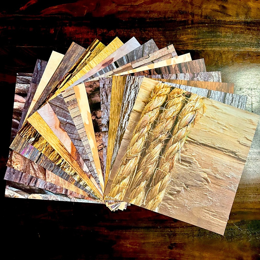 Scrapbook Paper! Wood Backgrounds & Textures! 12x12”